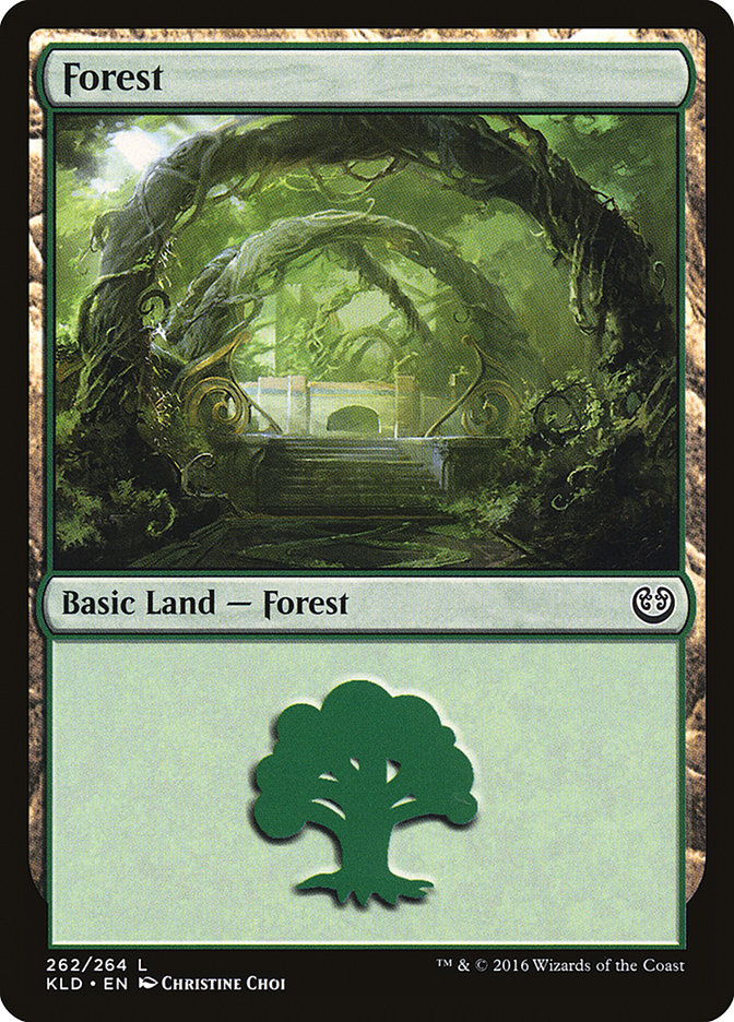 Forest (262) [Kaladesh] | Yard's Games Ltd
