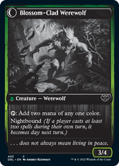 Weaver of Blossoms // Blossom-Clad Werewolf [Innistrad: Double Feature] | Yard's Games Ltd