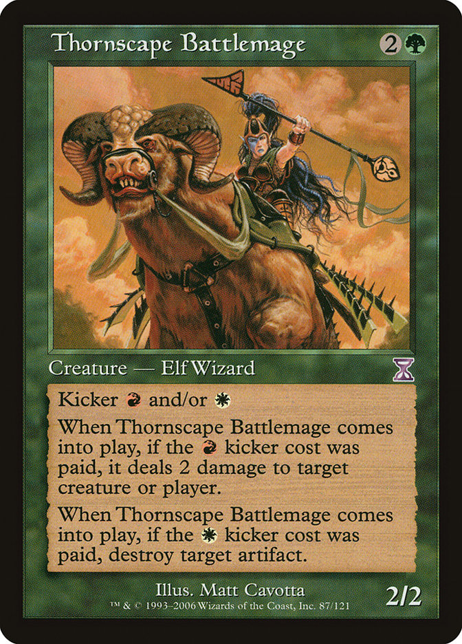 Thornscape Battlemage [Time Spiral Timeshifted] | Yard's Games Ltd