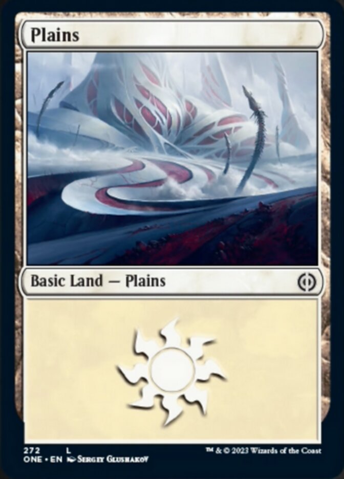 Plains (272) [Phyrexia: All Will Be One] | Yard's Games Ltd