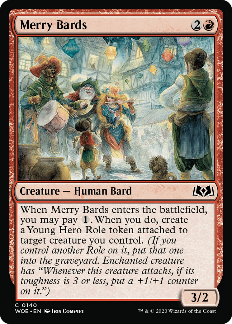 Merry Bards [Wilds of Eldraine] | Yard's Games Ltd