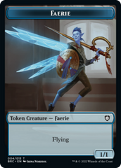 Faerie // Powerstone Double-Sided Token [The Brothers' War Commander Tokens] | Yard's Games Ltd