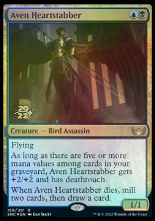 Aven Heartstabber [Streets of New Capenna Prerelease Promos] | Yard's Games Ltd