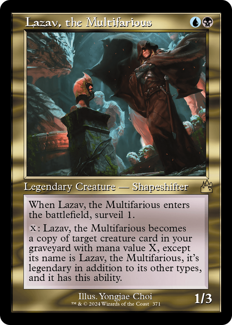 Lazav, the Multifarious (Retro Frame) [Ravnica Remastered] | Yard's Games Ltd