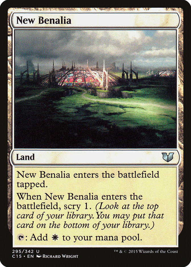 New Benalia [Commander 2015] | Yard's Games Ltd