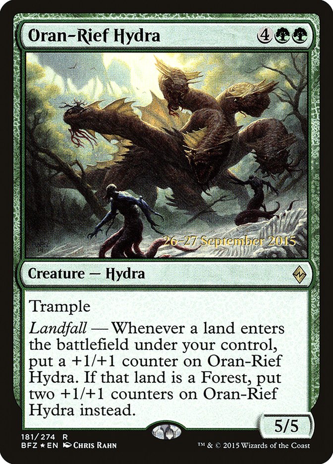 Oran-Rief Hydra [Battle for Zendikar Prerelease Promos] | Yard's Games Ltd