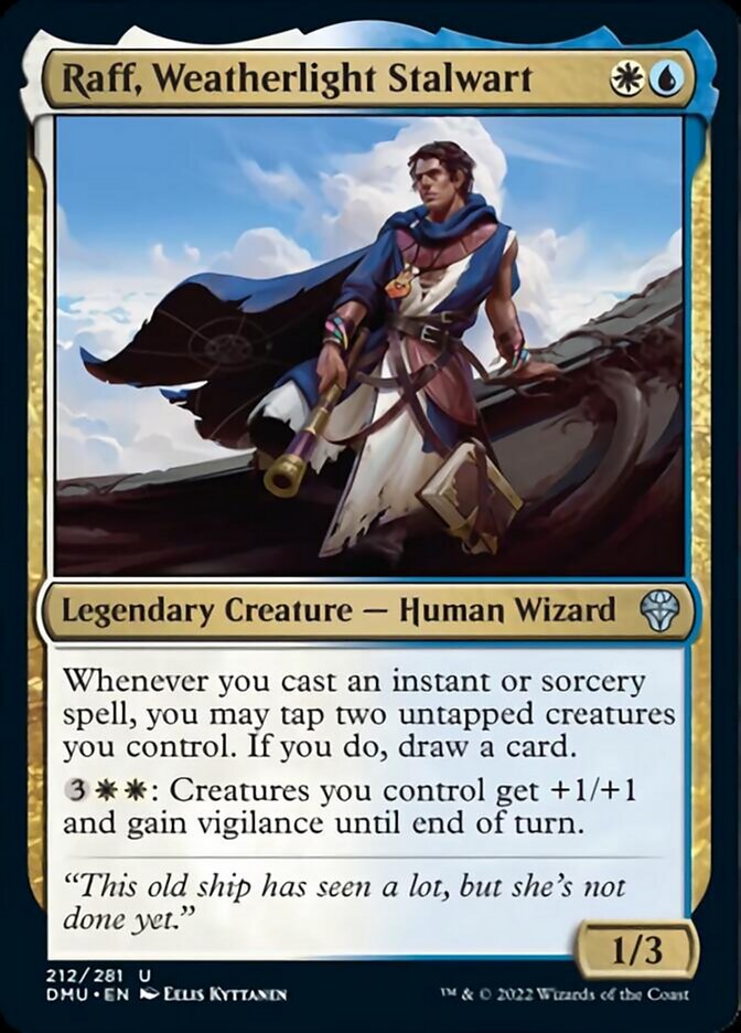 Raff, Weatherlight Stalwart [Dominaria United] | Yard's Games Ltd