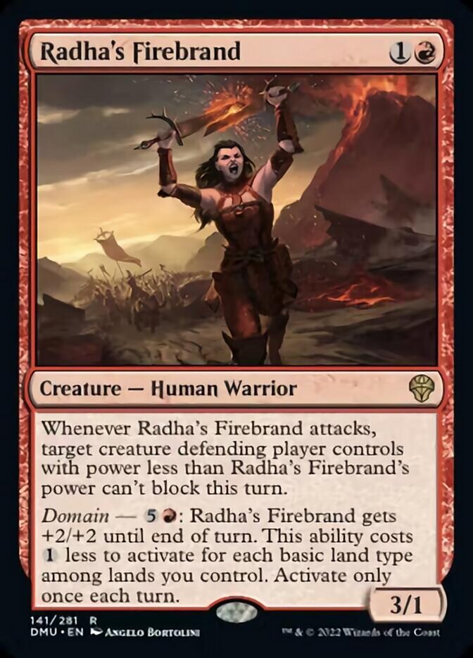 Radha's Firebrand [Dominaria United] | Yard's Games Ltd