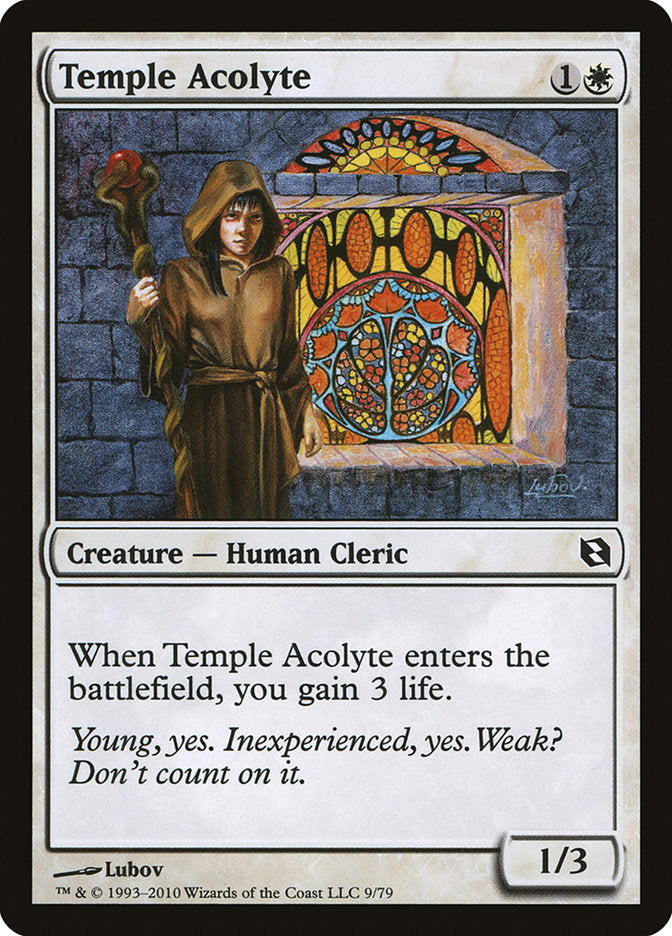 Temple Acolyte [Duel Decks: Elspeth vs. Tezzeret] | Yard's Games Ltd