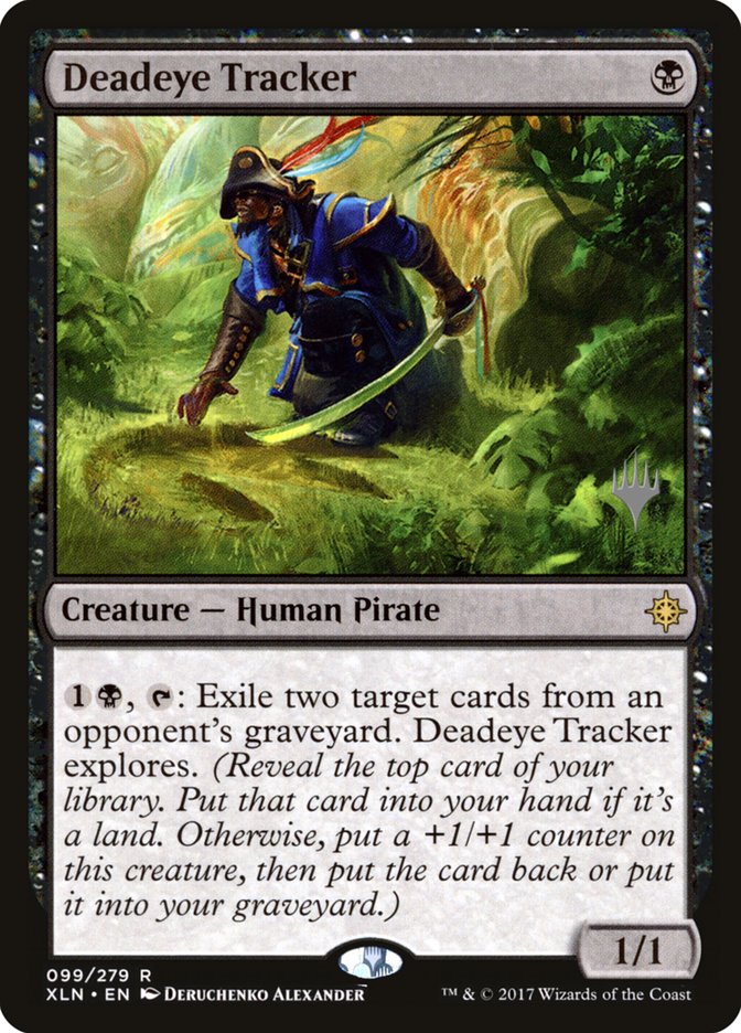 Deadeye Tracker (Promo Pack) [Ixalan Promos] | Yard's Games Ltd