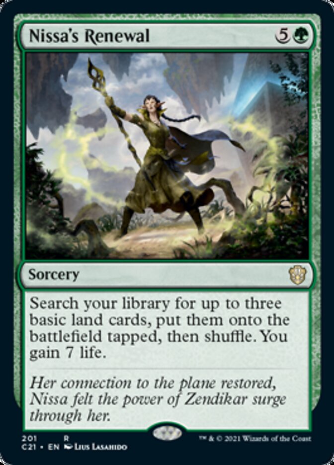 Nissa's Renewal [Commander 2021] | Yard's Games Ltd