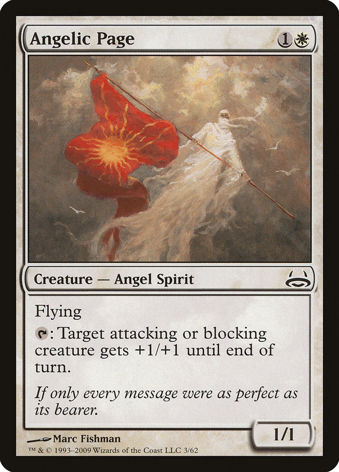 Angelic Page [Duel Decks: Divine vs. Demonic] | Yard's Games Ltd