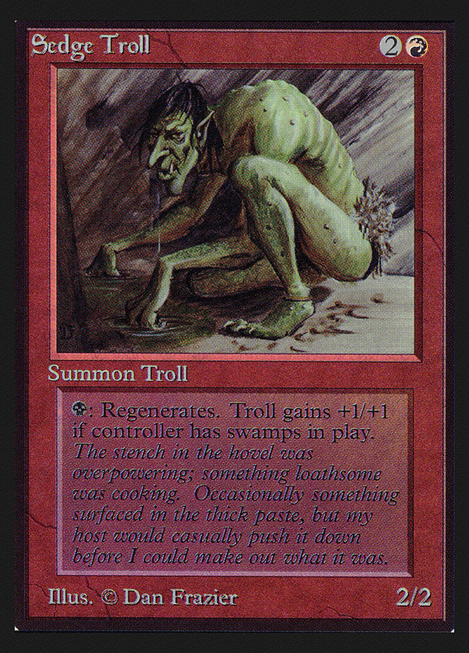 Sedge Troll [International Collectors' Edition] | Yard's Games Ltd