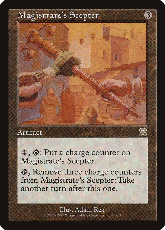 Magistrate's Scepter [Mercadian Masques] | Yard's Games Ltd