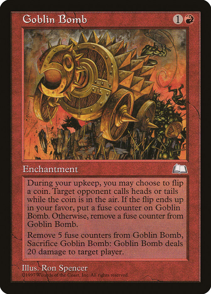 Goblin Bomb [Weatherlight] | Yard's Games Ltd