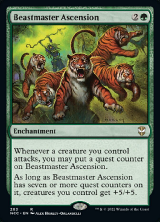 Beastmaster Ascension [Streets of New Capenna Commander] | Yard's Games Ltd