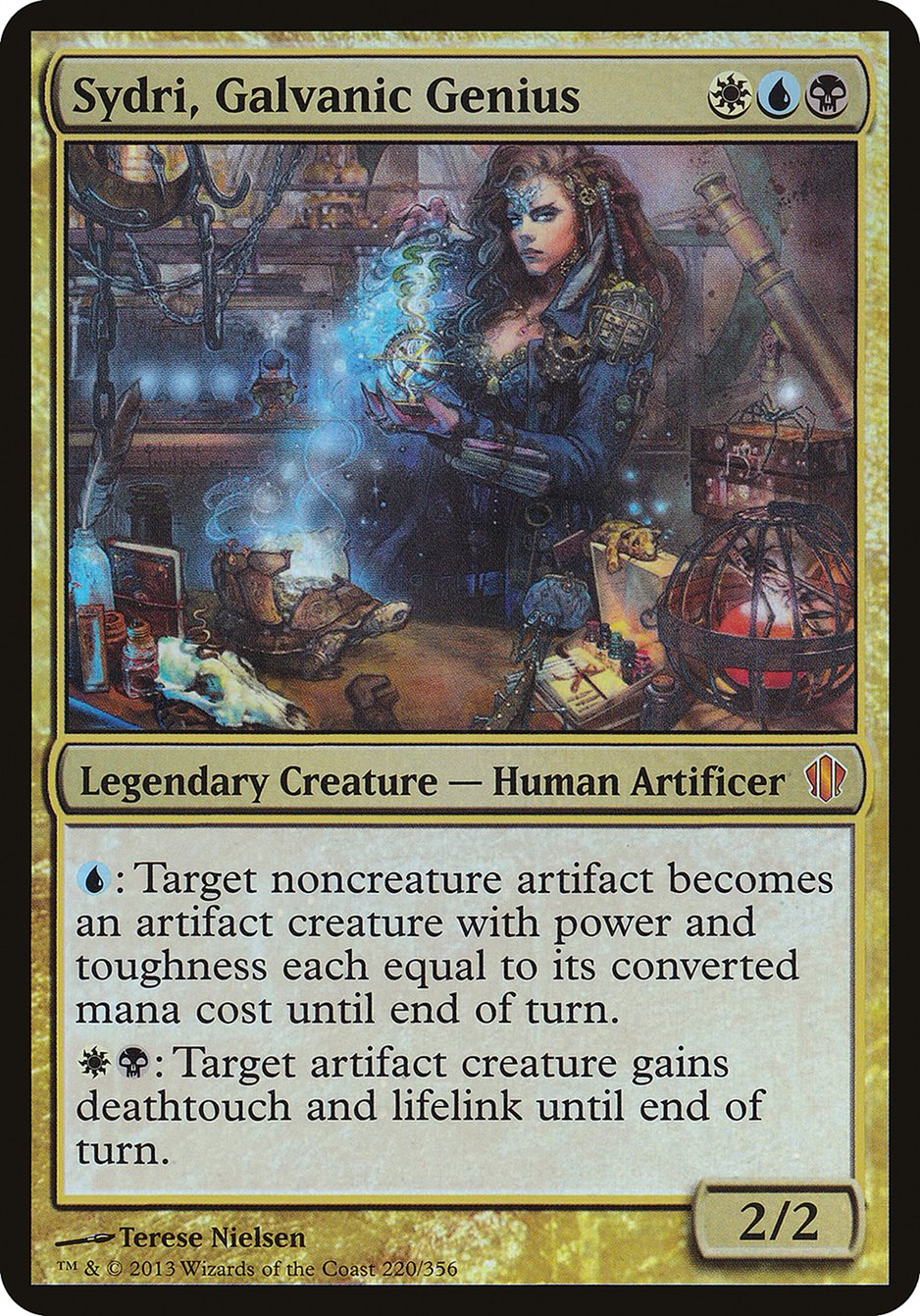 Sydri, Galvanic Genius (Oversized) [Commander 2013 Oversized] | Yard's Games Ltd