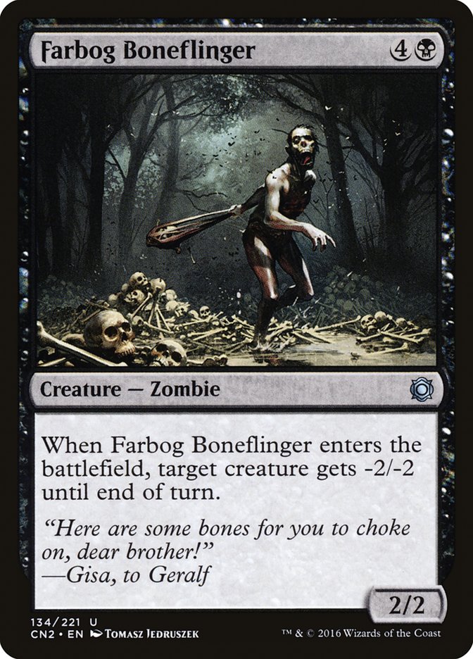 Farbog Boneflinger [Conspiracy: Take the Crown] | Yard's Games Ltd