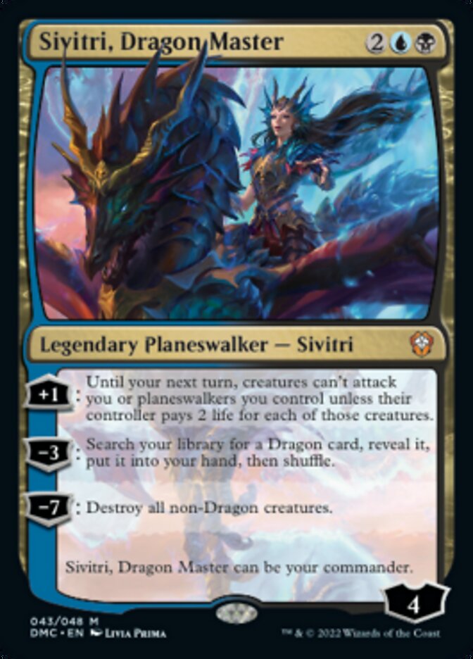 Sivitri, Dragon Master [Dominaria United Commander] | Yard's Games Ltd