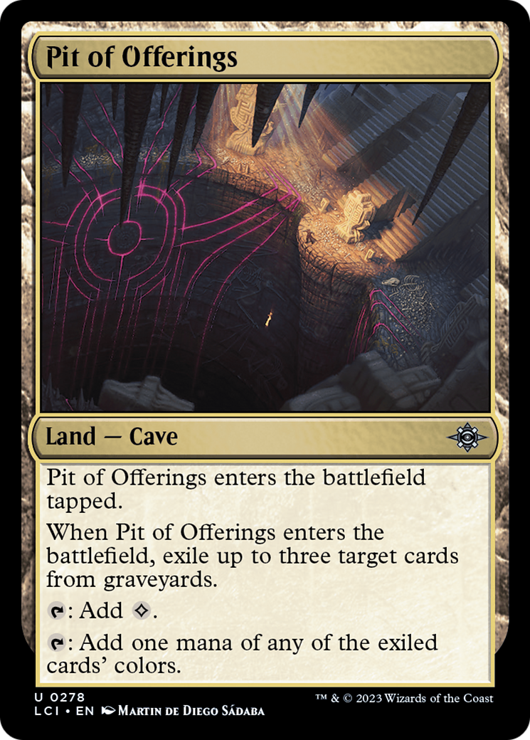 Pit of Offerings [The Lost Caverns of Ixalan] | Yard's Games Ltd