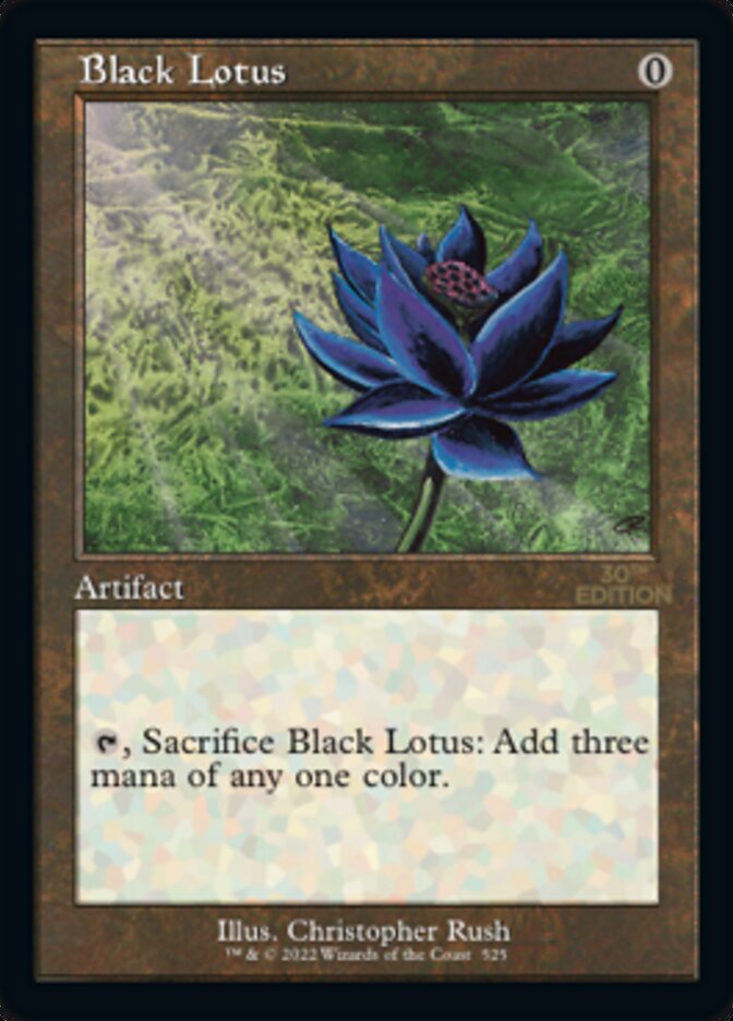 Black Lotus (Retro) [30th Anniversary Edition] | Yard's Games Ltd