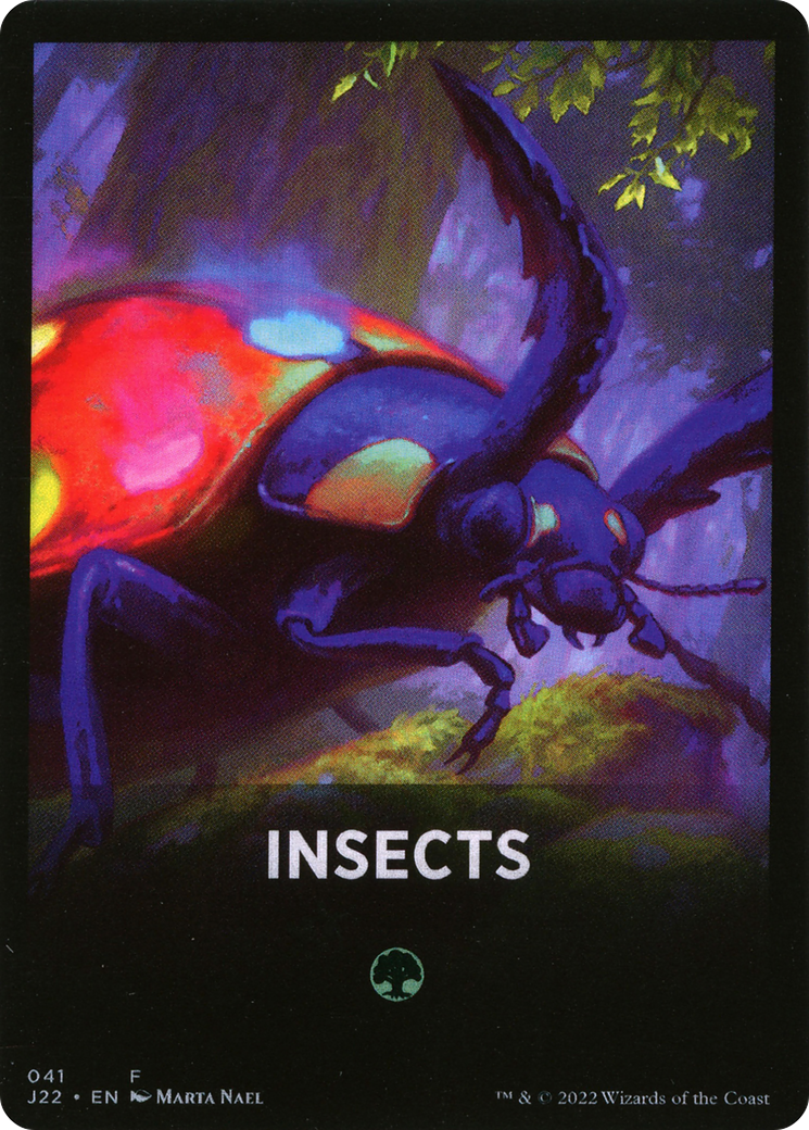 Insects Theme Card [Jumpstart 2022 Front Cards] | Yard's Games Ltd