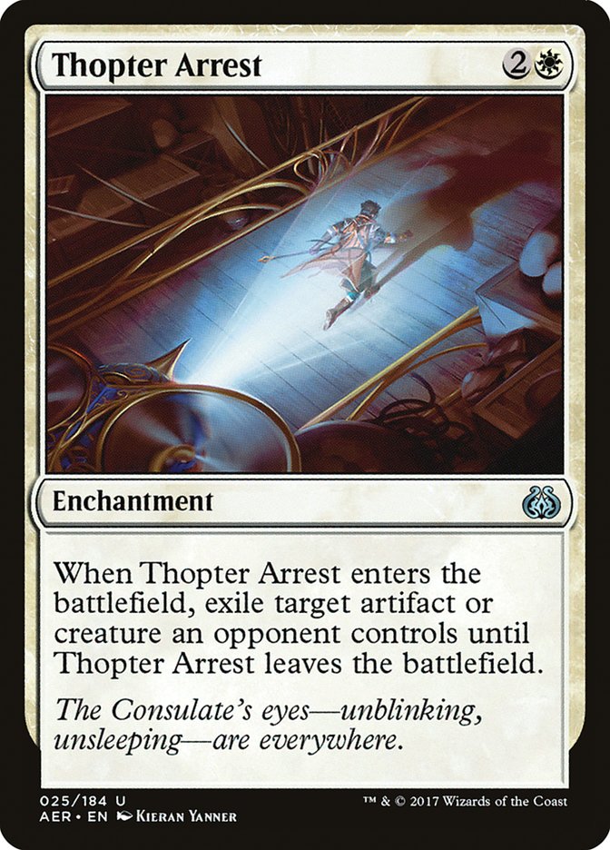 Thopter Arrest [Aether Revolt] | Yard's Games Ltd