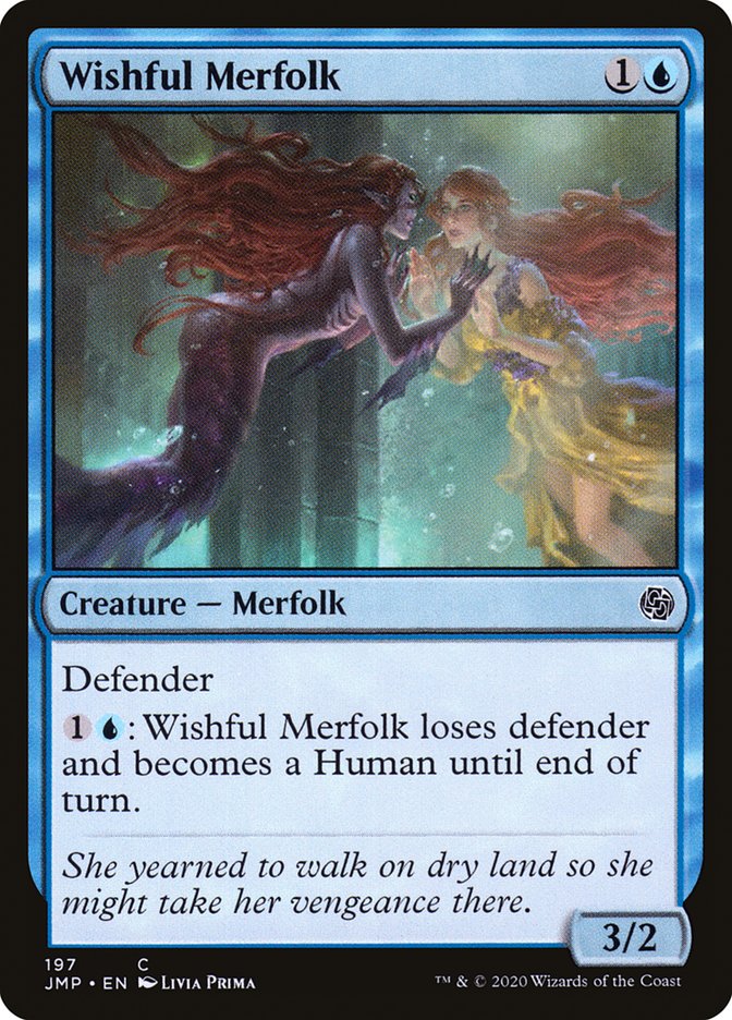 Wishful Merfolk [Jumpstart] | Yard's Games Ltd