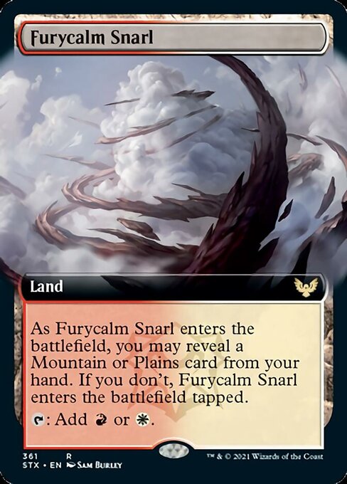 Furycalm Snarl (Extended Art) [Strixhaven: School of Mages] | Yard's Games Ltd