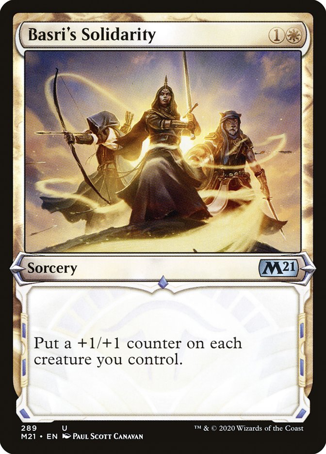 Basri's Solidarity (Showcase) [Core Set 2021] | Yard's Games Ltd