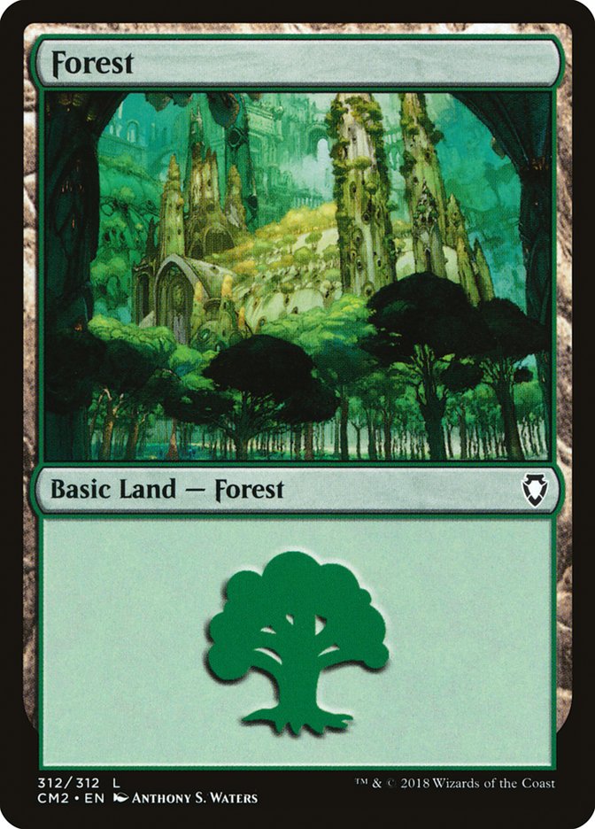 Forest (312) [Commander Anthology Volume II] | Yard's Games Ltd