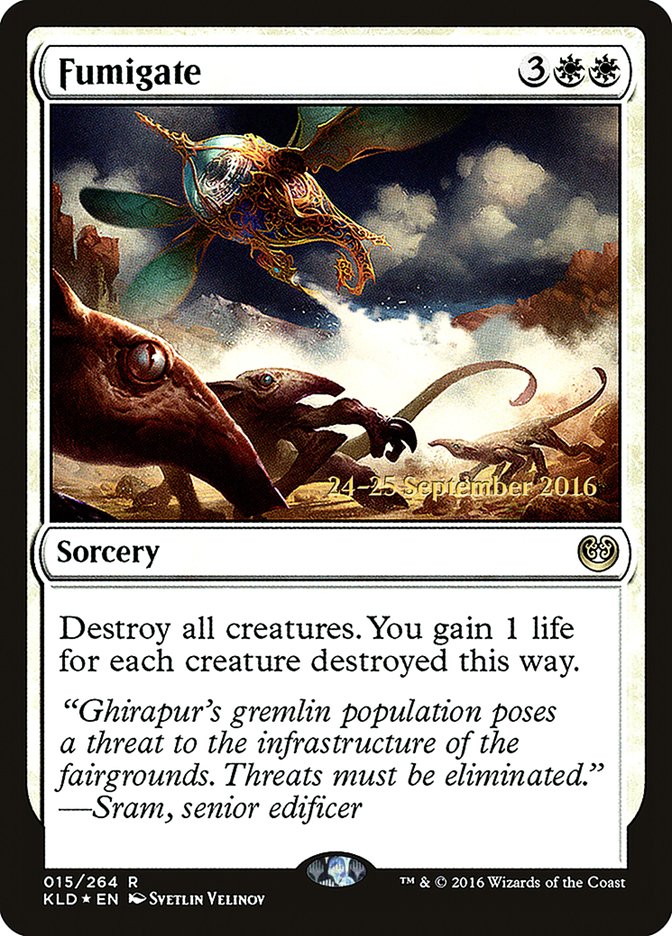 Fumigate [Kaladesh Prerelease Promos] | Yard's Games Ltd