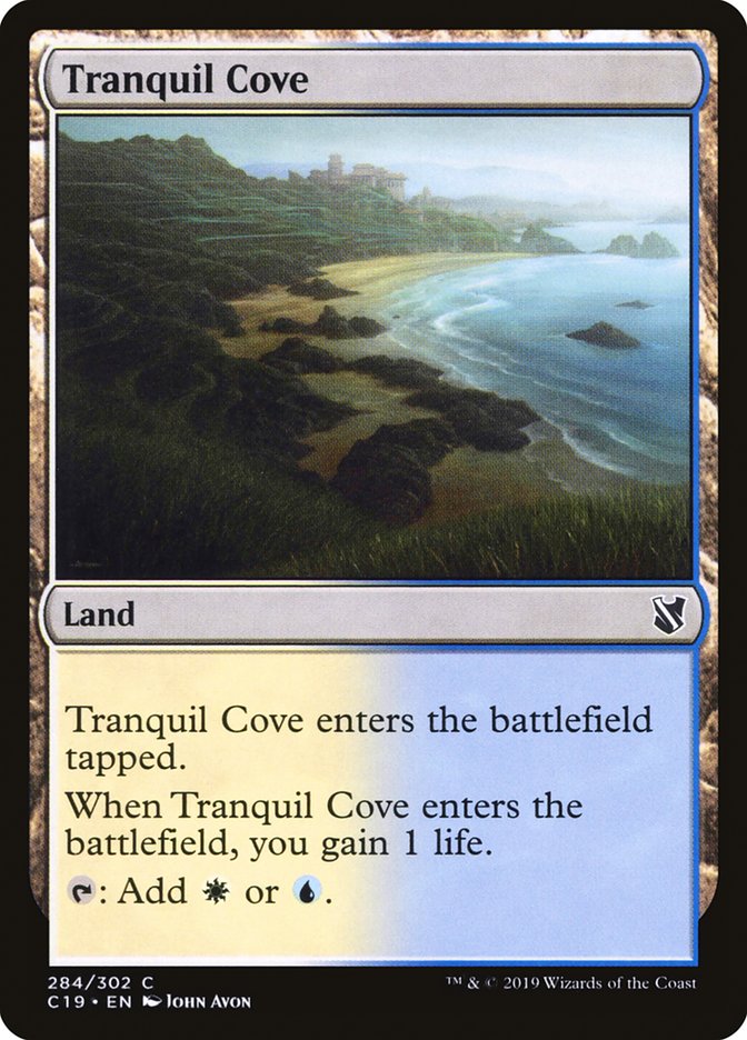 Tranquil Cove [Commander 2019] | Yard's Games Ltd