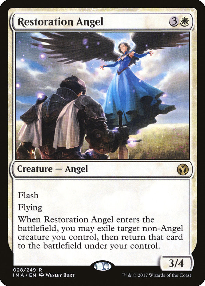 Restoration Angel [Iconic Masters] | Yard's Games Ltd