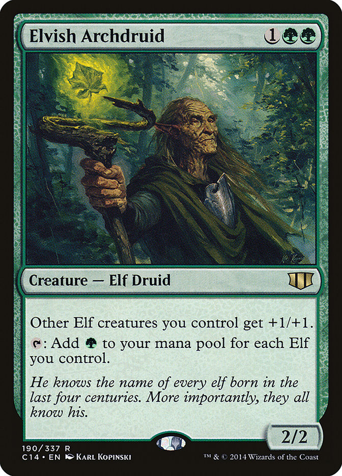 Elvish Archdruid [Commander 2014] | Yard's Games Ltd