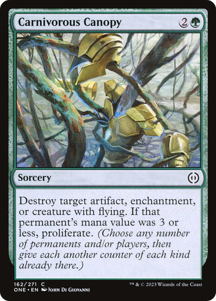 Carnivorous Canopy [Phyrexia: All Will Be One] | Yard's Games Ltd