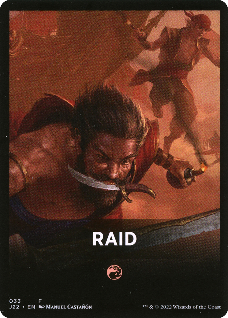 Raid Theme Card [Jumpstart 2022 Front Cards] | Yard's Games Ltd