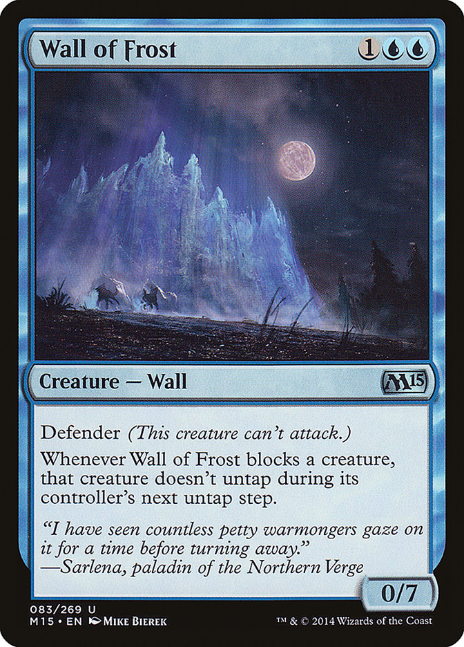 Wall of Frost [Magic 2015] | Yard's Games Ltd