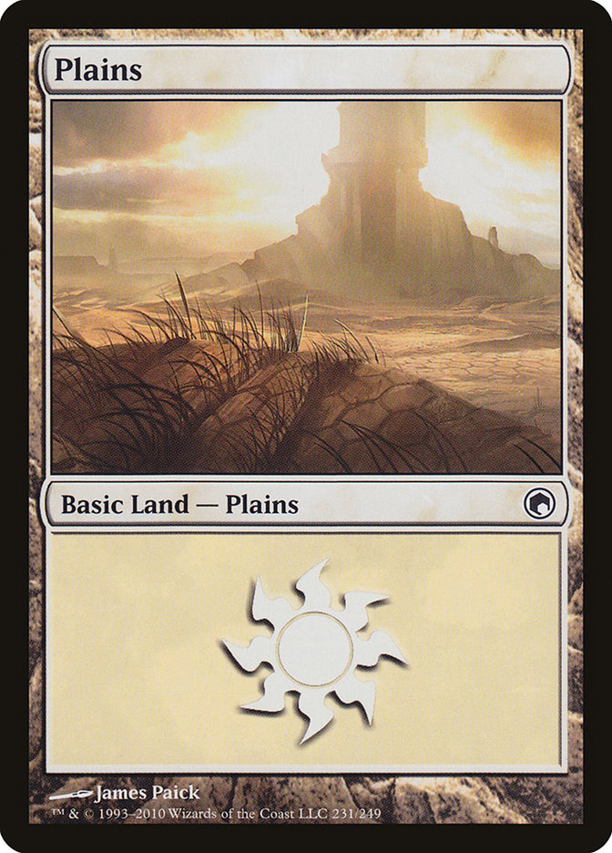 Plains (231) [Scars of Mirrodin] | Yard's Games Ltd