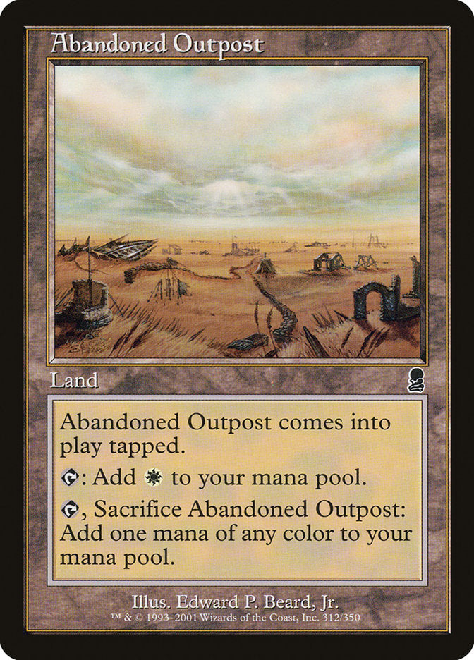 Abandoned Outpost [Odyssey] | Yard's Games Ltd