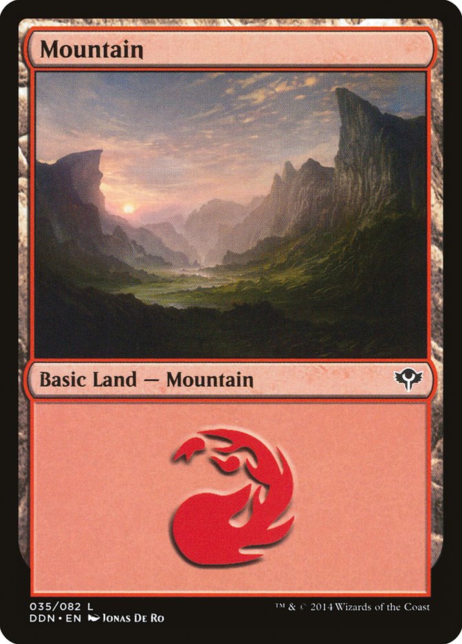 Mountain (35) [Duel Decks: Speed vs. Cunning] | Yard's Games Ltd