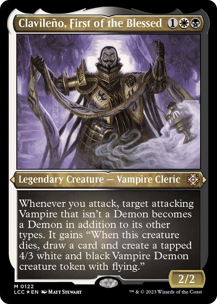 Clavileno, First of the Blessed (Display Commander) [The Lost Caverns of Ixalan Commander] | Yard's Games Ltd