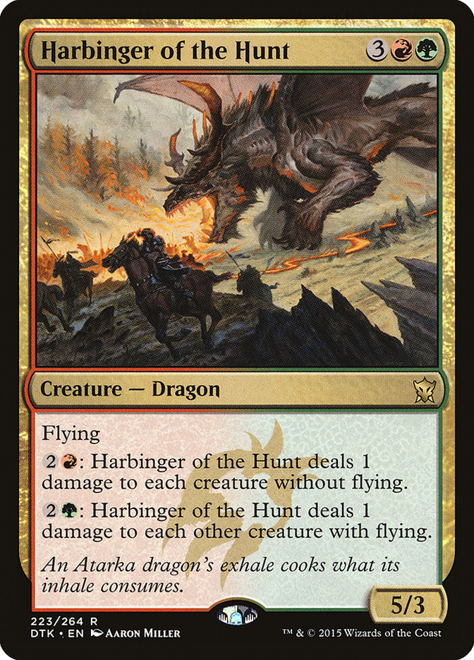 Harbinger of the Hunt [Dragons of Tarkir] | Yard's Games Ltd