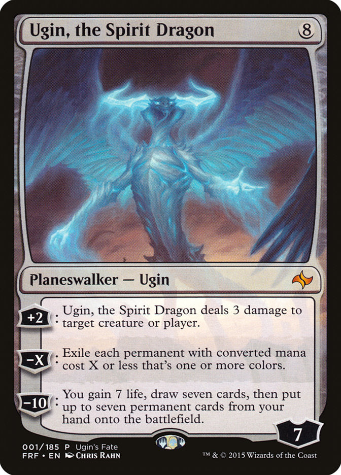 Ugin, the Spirit Dragon [Ugin's Fate] | Yard's Games Ltd