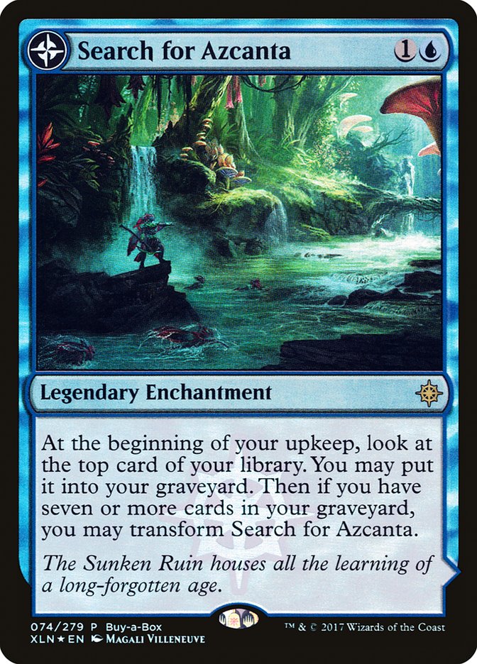 Search for Azcanta // Azcanta, the Sunken Ruin (Buy-A-Box) [Ixalan Treasure Chest] | Yard's Games Ltd