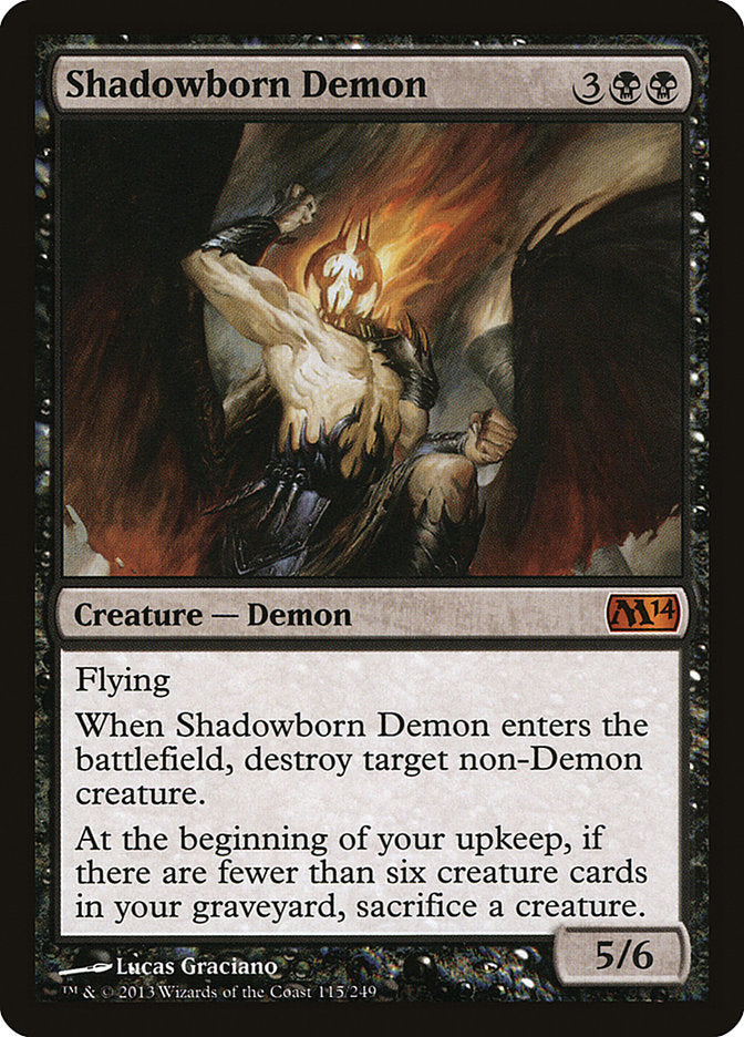 Shadowborn Demon [Magic 2014] | Yard's Games Ltd