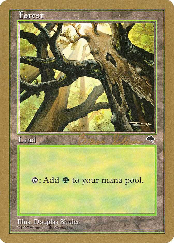 Forest (bs347) (Brian Selden) [World Championship Decks 1998] | Yard's Games Ltd