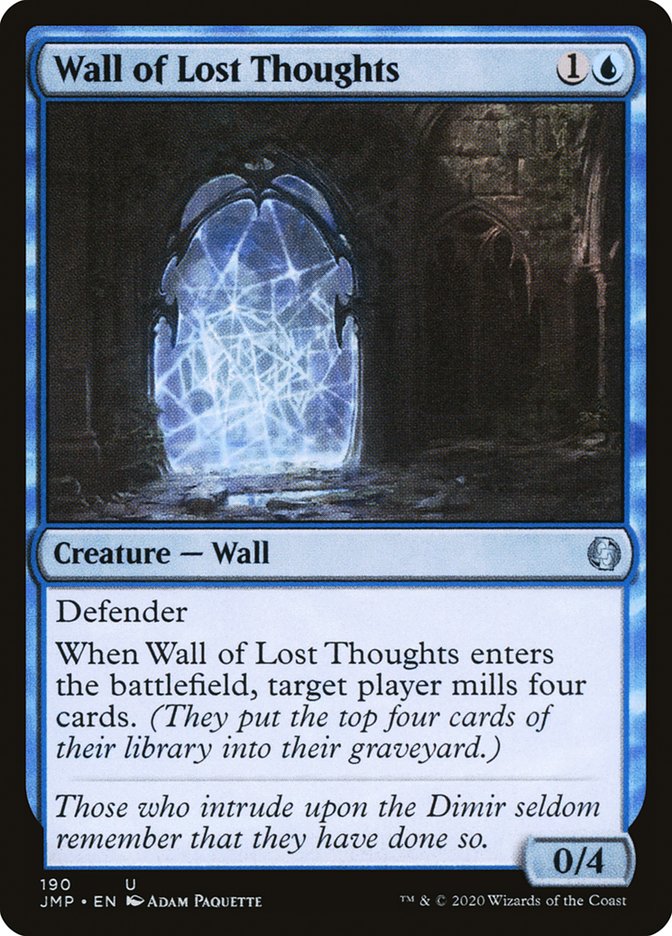 Wall of Lost Thoughts [Jumpstart] | Yard's Games Ltd