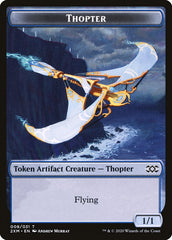 Beast // Thopter (008) Double-Sided Token [Double Masters Tokens] | Yard's Games Ltd