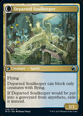 Devoted Grafkeeper // Departed Soulkeeper [Innistrad: Midnight Hunt] | Yard's Games Ltd